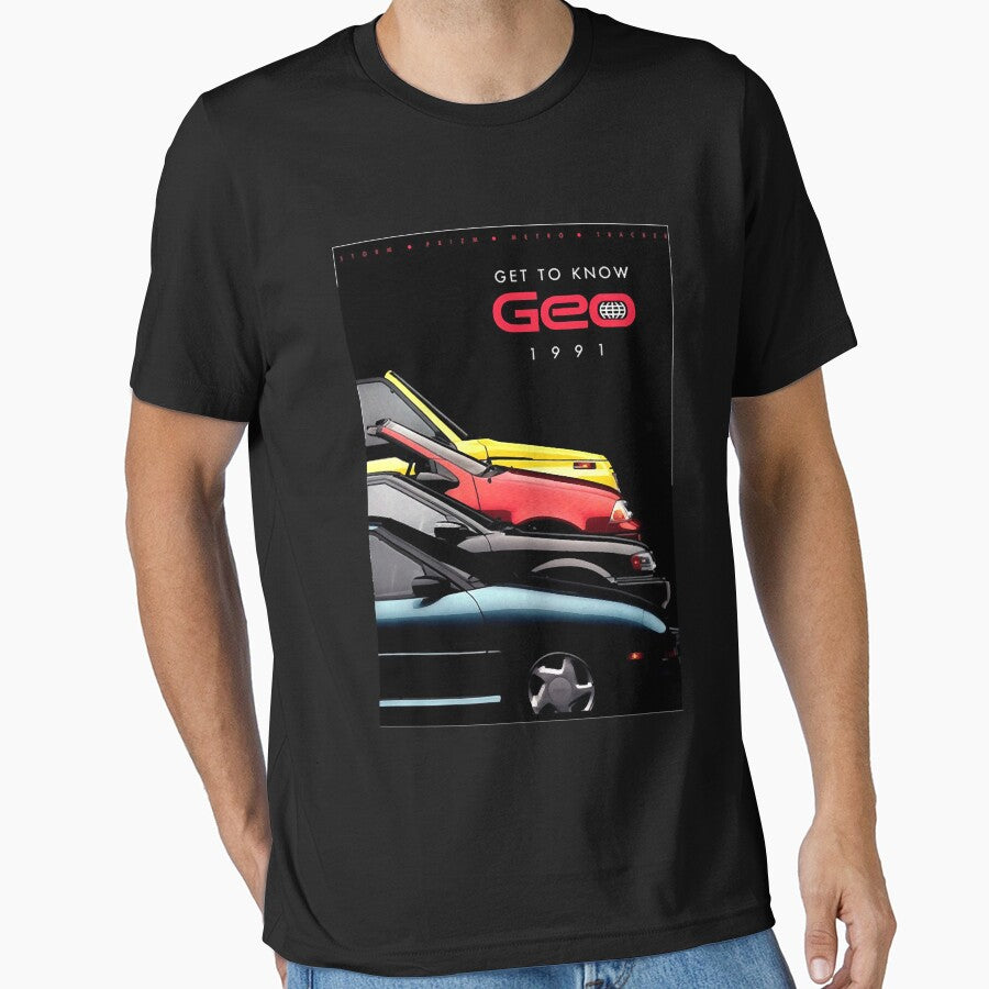 GEO MOTORS (GEO METRO)   90s ADVERT Poster Classic by KathleenHiguera