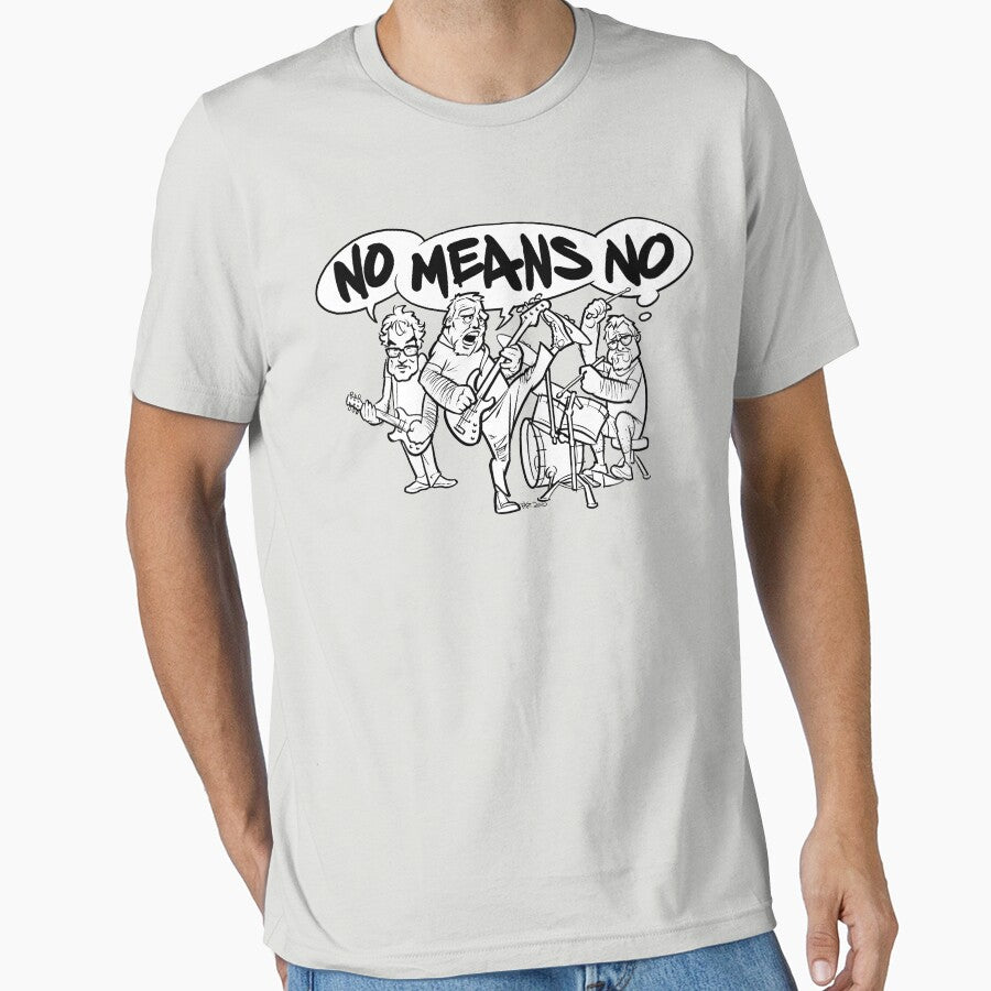 NoMeansNo Cartoon by Pawel Zawislak