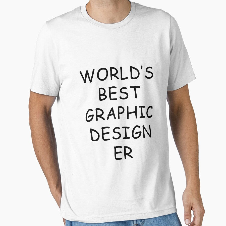 World's Best Graphic Designer T-Shirt by Yipptee Shirts