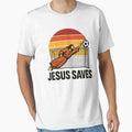Jesus Saves Soccer - Funny Christian Goalie by ZBIFBOUETLA