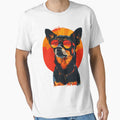Cute Lancashire Heeler Summer by Sitchko