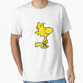 Happy Woodstock Yellow Bird Minimalist by mikergoles