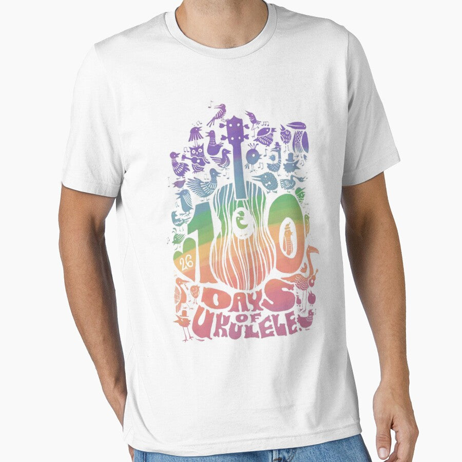 Vintage Songbirds 1 - Rainbow - 100 Days of Ukulele 2026 by tarryHery