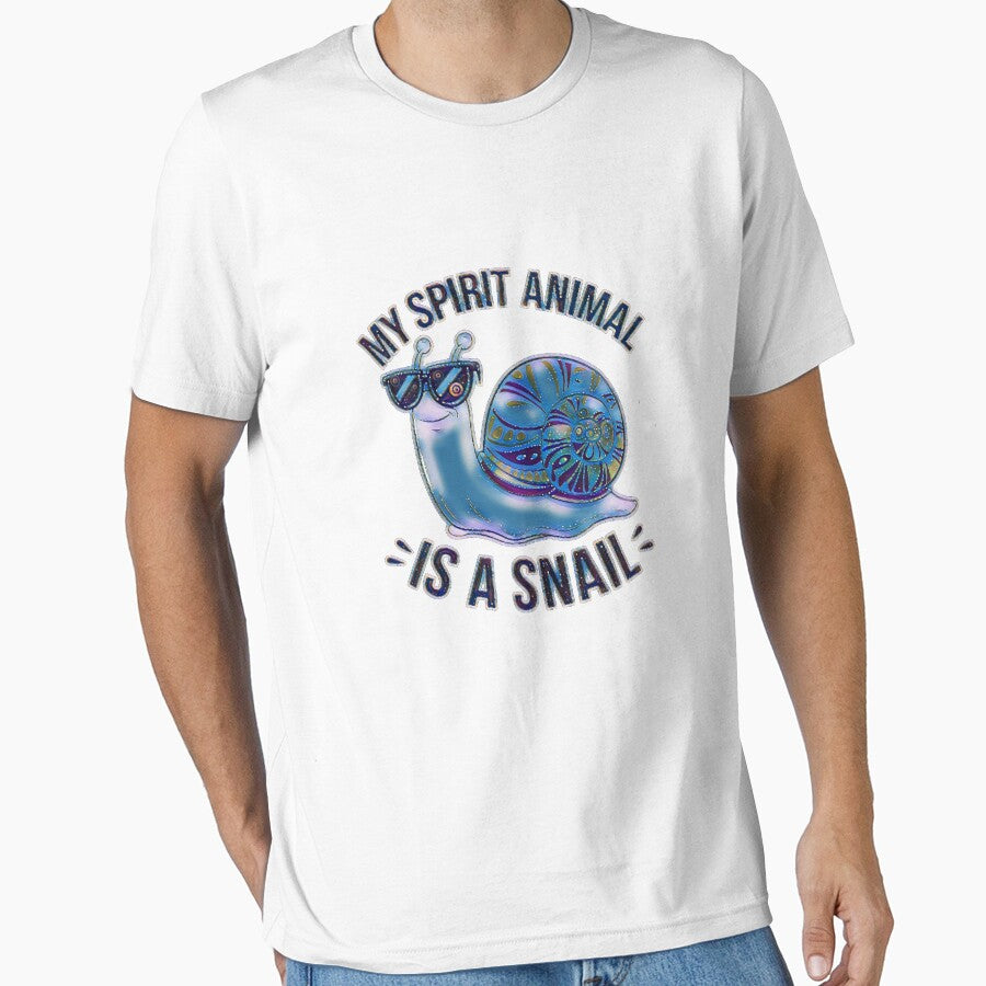 My Spirit Animal Is a Snail Slow Life Quote #1 by creativerooney