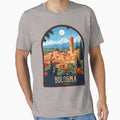 Bologna Vintage Travel Illustration by HomeLivingCo