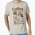 Coffee Vintage Botanical Guide Retro Kitchen Cafe by Velustro Shop