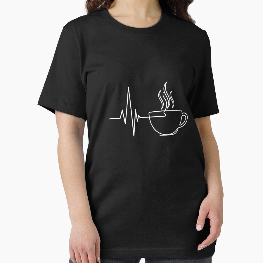 Coffee Heartbeat Line Pulse Caffeine Lover by PopStars1993