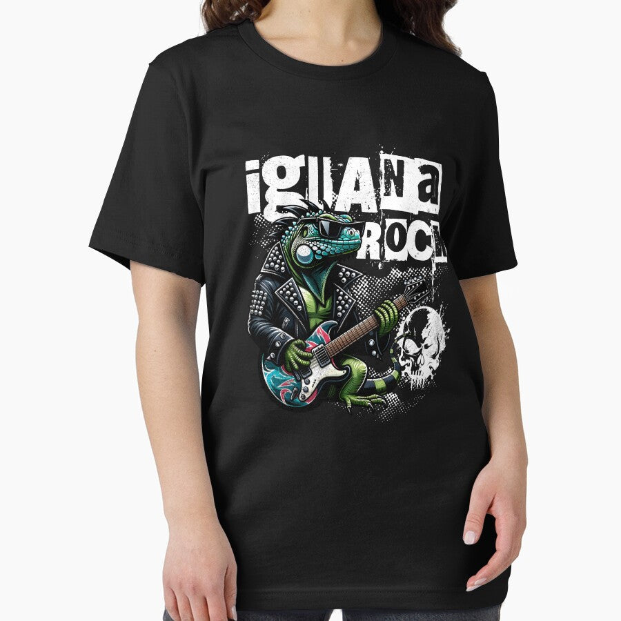 Iguana Rock Lizard Rocker by DetourShirts