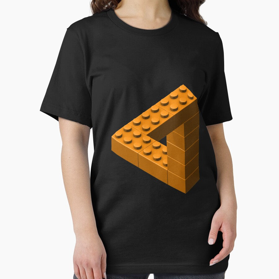 Escher Toy Bricks - Orange by chwatson
