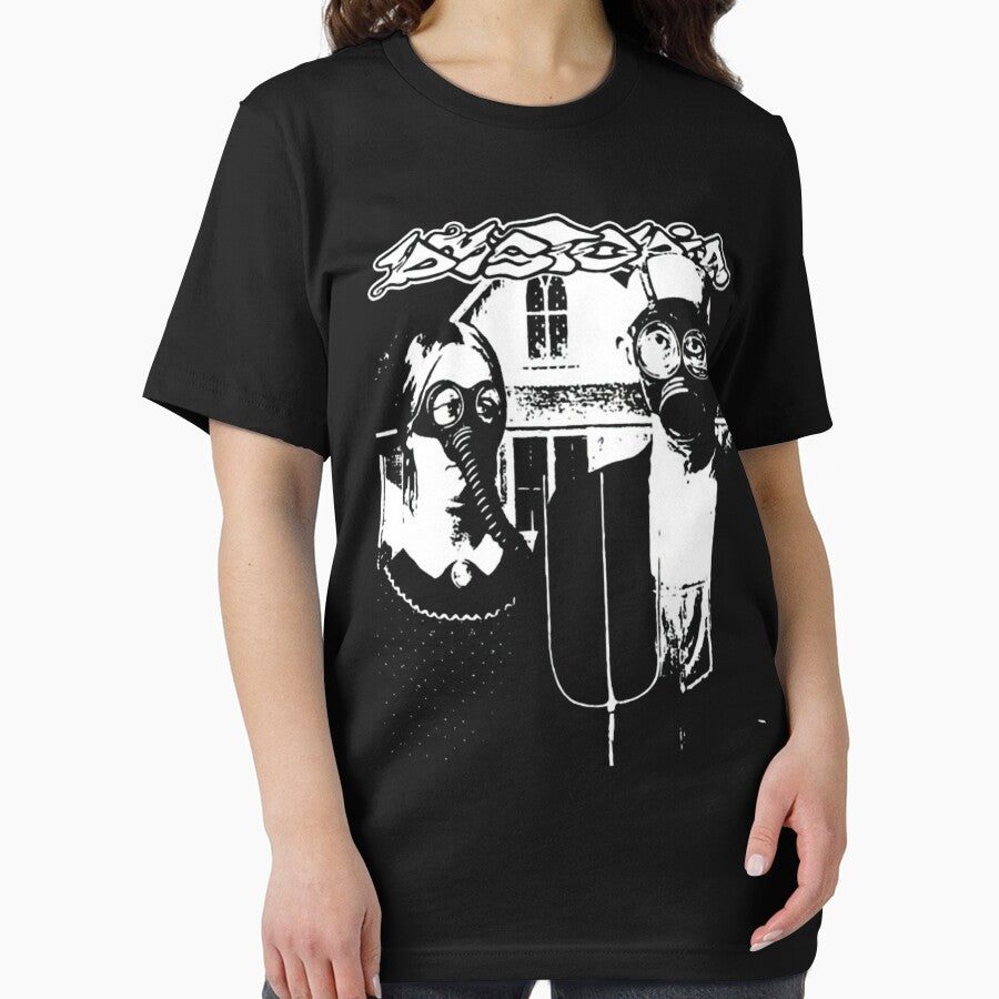 Dystopia Crust Punk Band - American Gothic - Vintage Heavy Metal by Ayslv