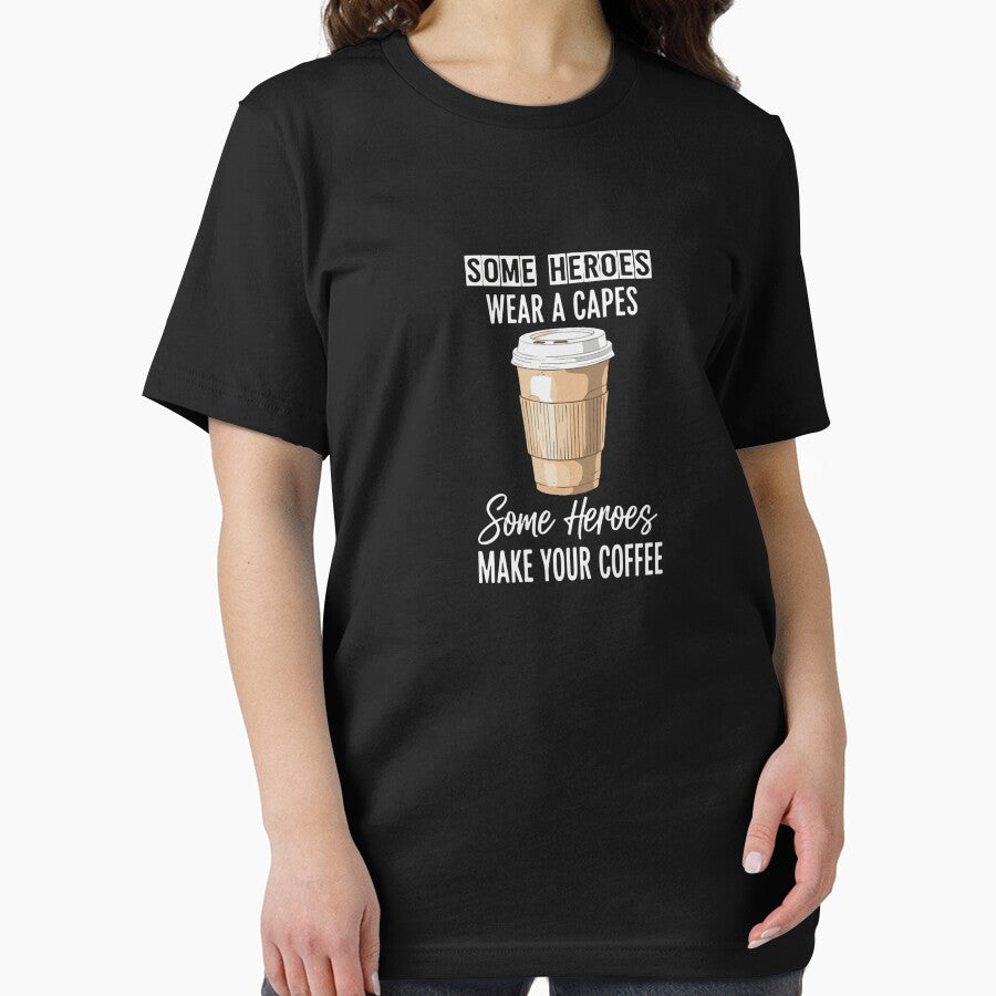 Some Heroes Wear A Capes Some Heroes Make Your Coffee Barista Coffee Lover Appreciation by PopStars1993