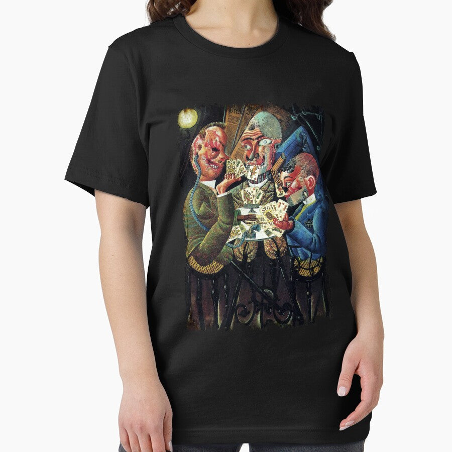 The card Skat Players Otto Dix painting artist art lover gift t shirt by Johannesart