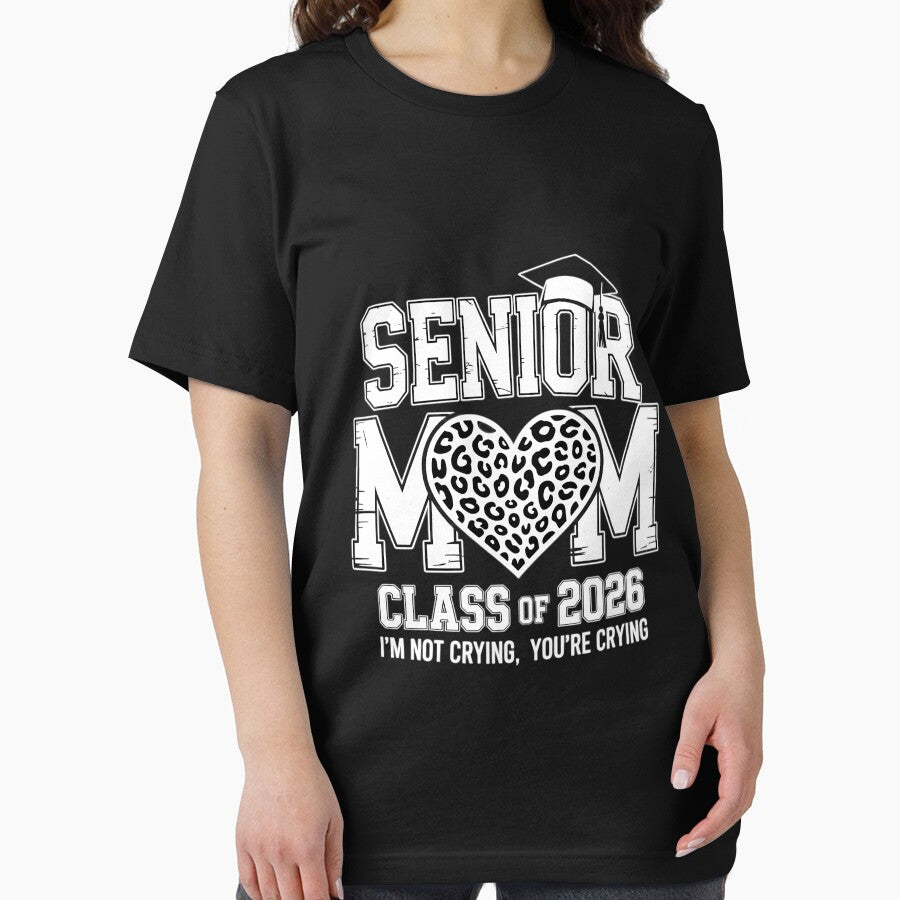 Senior Mom Class of 2026 Senior Mama 2026 Graduation Leopard by Morphologiona