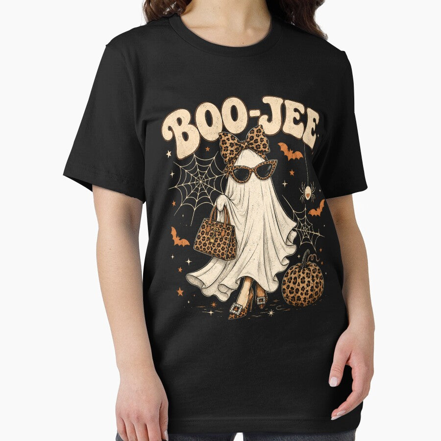Boo-Jee Stylish Ghost Leopard Print Fashion Halloween by will freed18