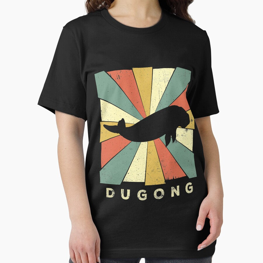 Classic Dugong Lover Vintage Retro Animal by Serghei Ursu