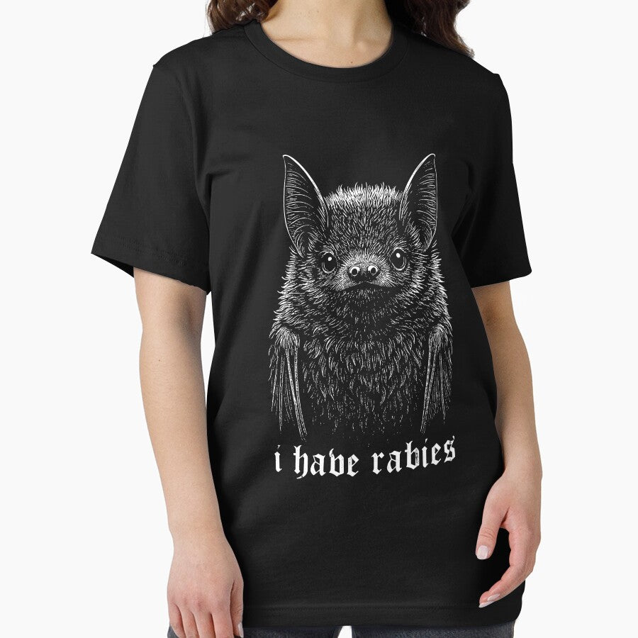 I Have Rabies Bat Vintage, Weird Dark Humor by Torionrad