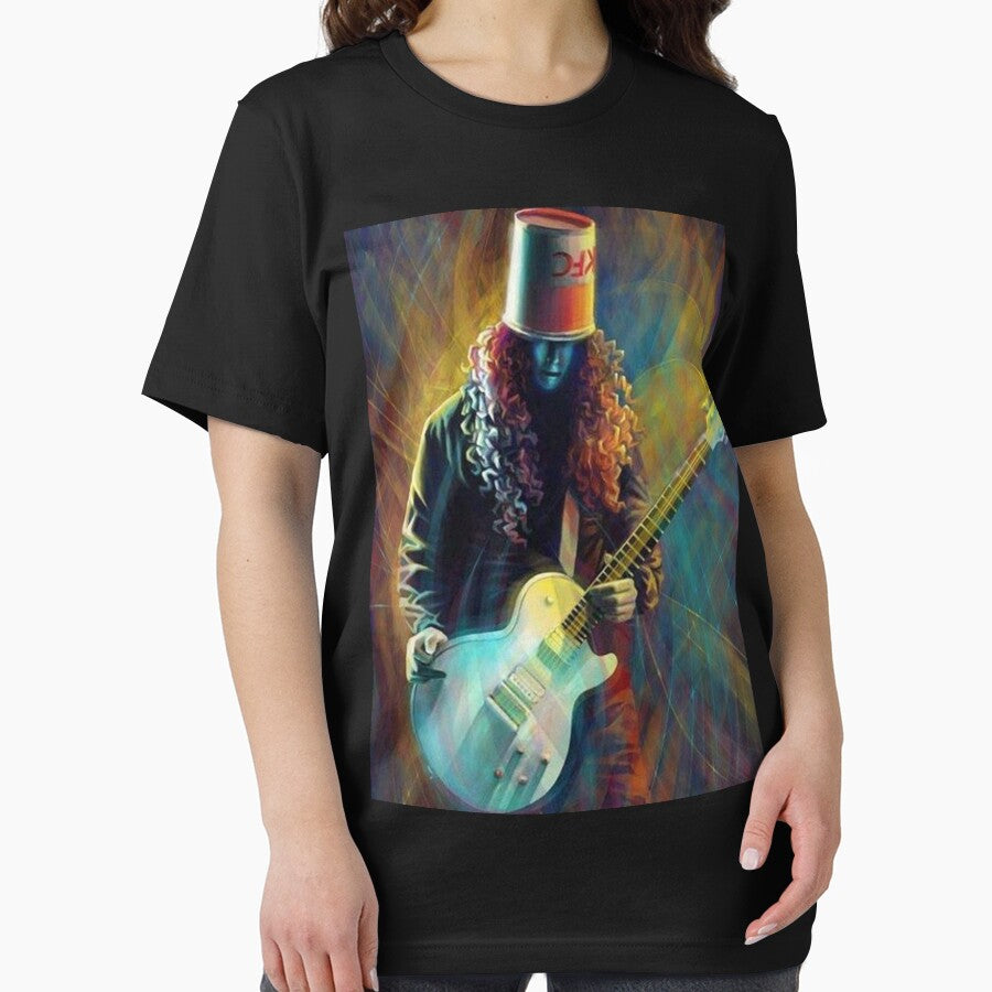 Buckethead art guitar Classic T-Shirt by BelaGartner