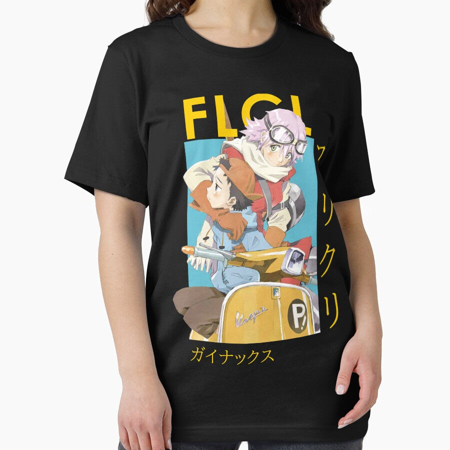 FLCL Fooly Cooly Haruko Naota Card Anime by kino-san