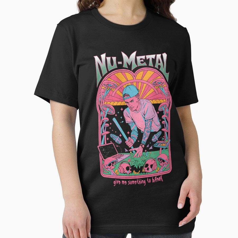 Nu-Metal Y2K Skater Breaking Stuff by Mystikos Art