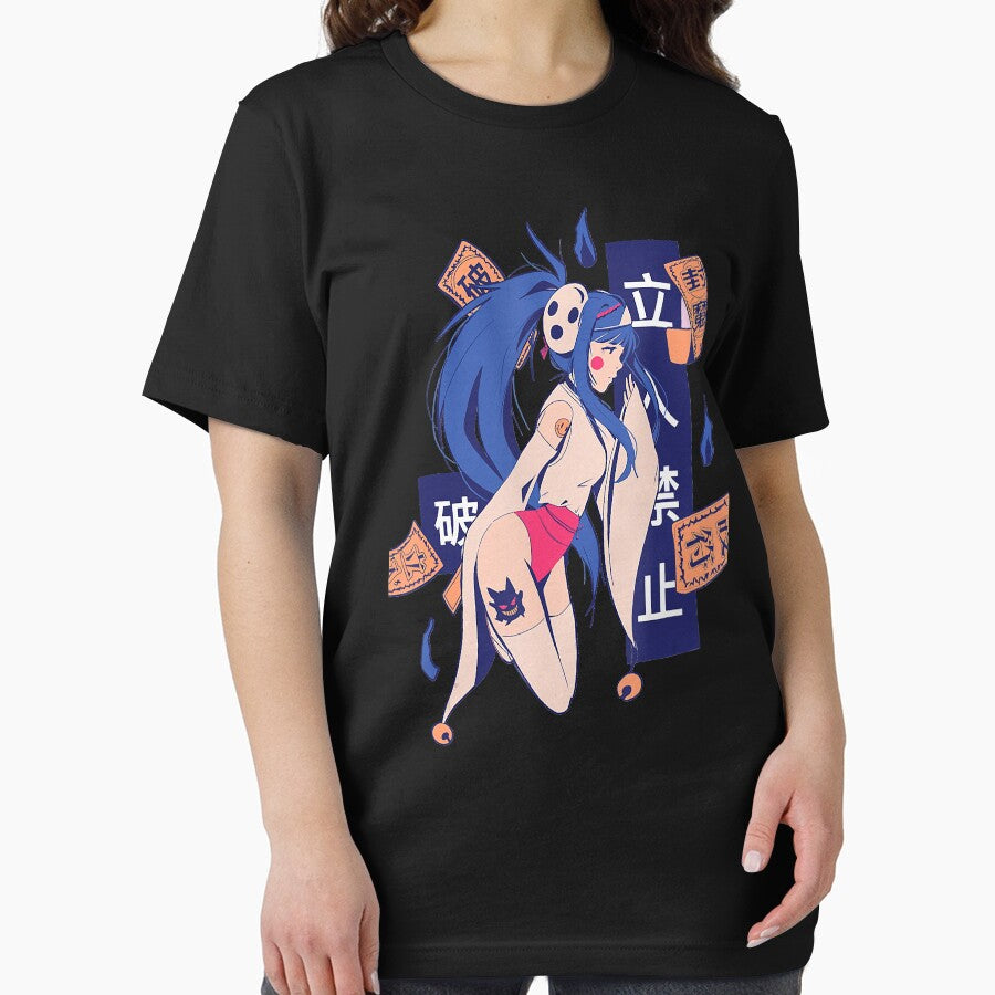 Aesthetic Anime Girl Japanese Kanji Talisman Lewd Waifu Gift by Jorisdebeys