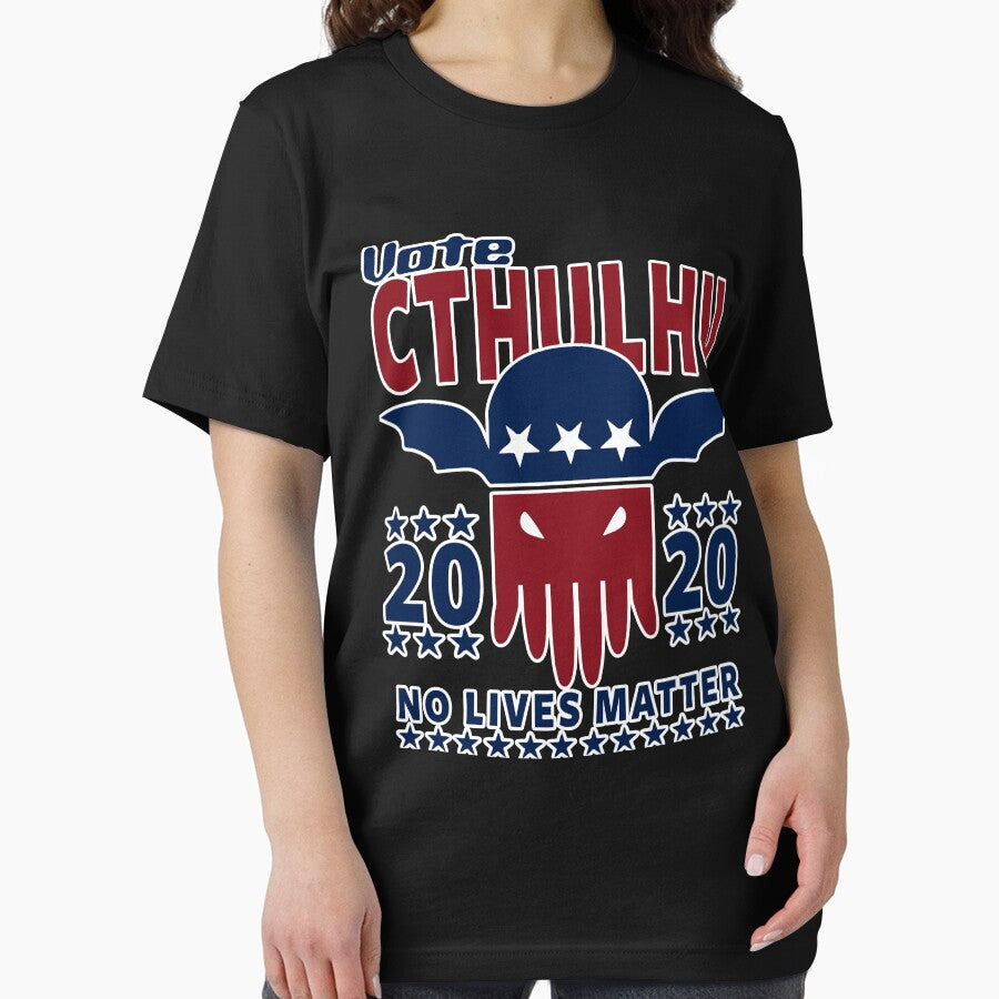 VOTE CTHULHU 2020 - CTHULHU AND LOVECRAFT by ShirtWreck