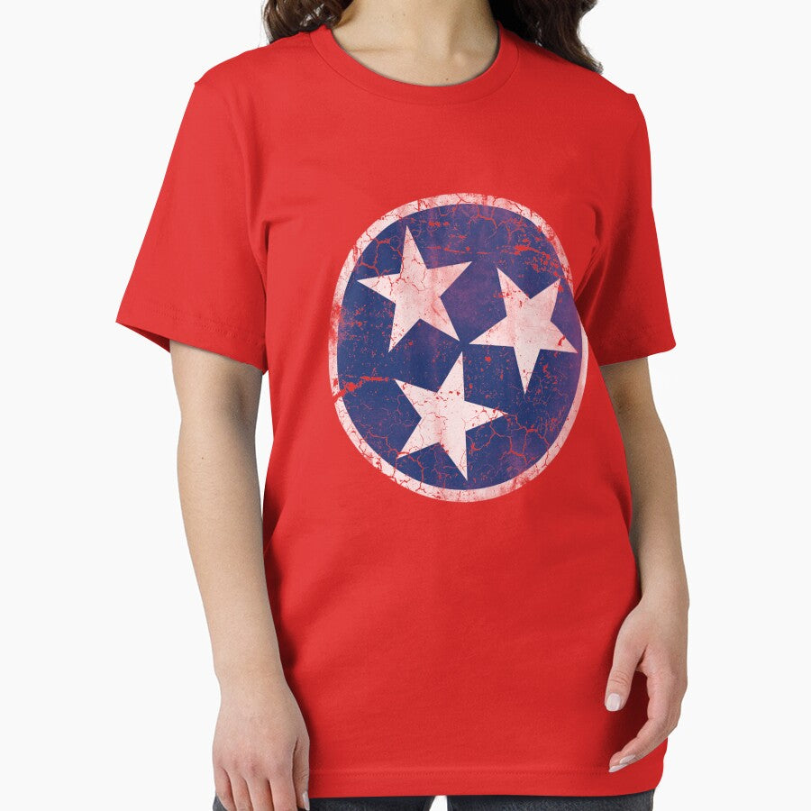 Vintage State Flag of Tennessee by frittata