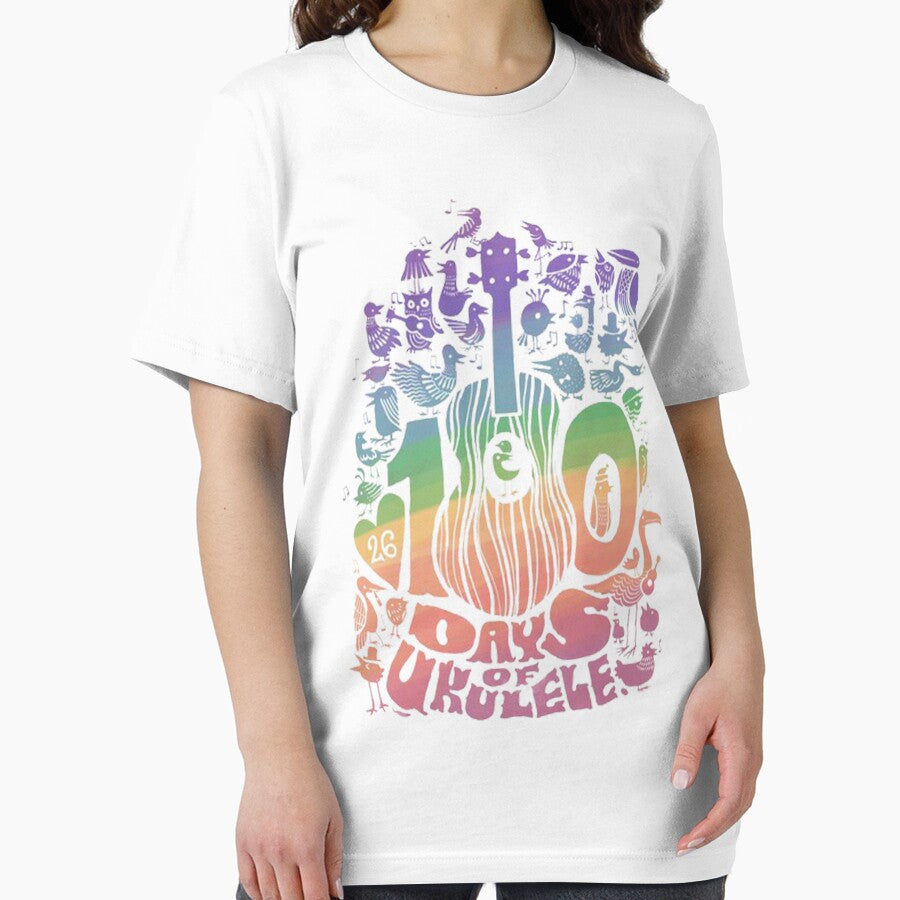 Vintage Songbirds 1 - Rainbow - 100 Days of Ukulele 2026 by tarryHery