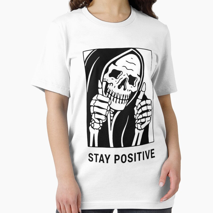 Stay Positive , Reaper , Waterproof, Hydro Flask by ng0nanthit