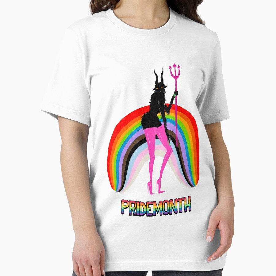 Pridemonth Demon Rainbow Cool Pride Month by tessaaxx