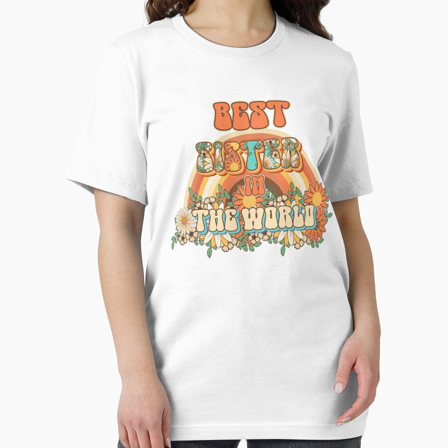 Best sister in the world Groovy gift for sisters and  sis by HomeCoquette