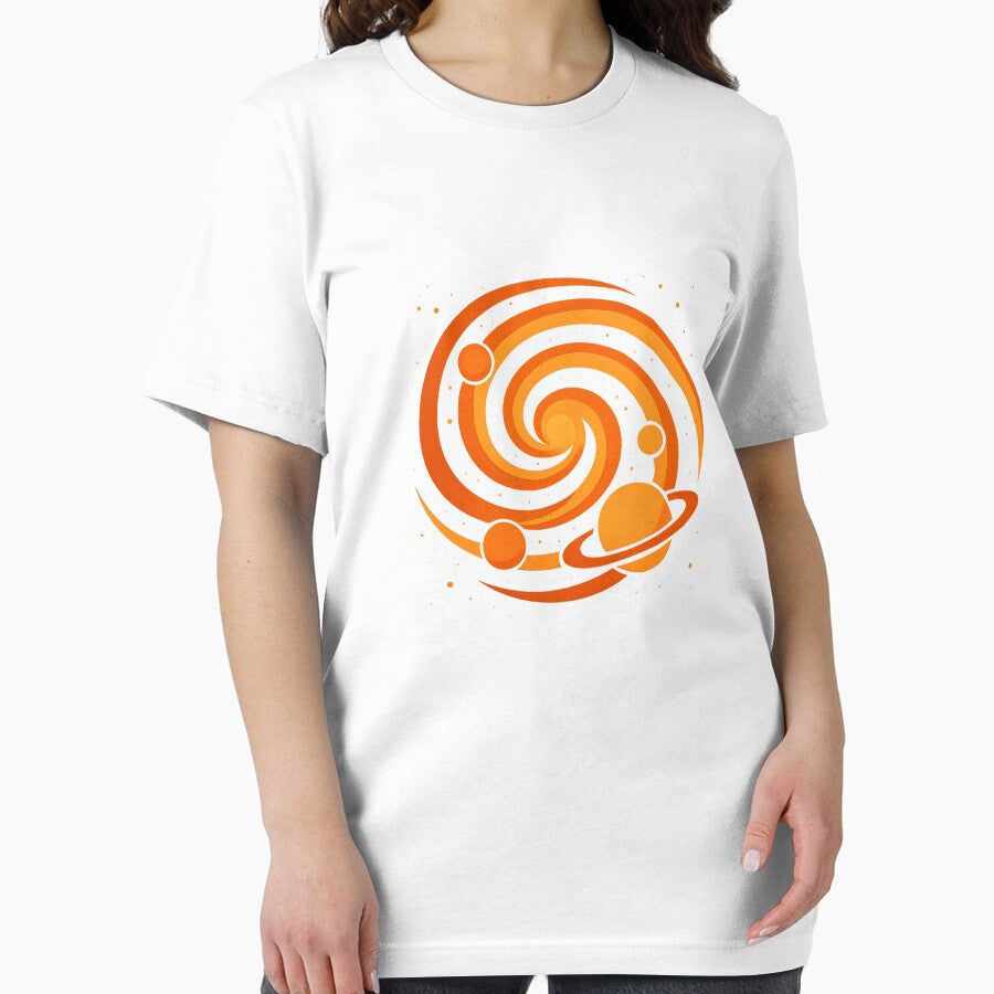 Retro Warm Abstract Cosmic Design – Vintage Aesthetic by Pixcelcosmic
