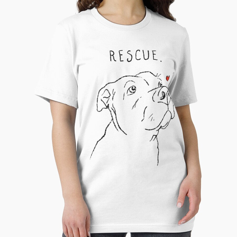 Rescue Dog, Pitbull, Rescue Mom, Adopt Don'T Shop by JosephFineArts