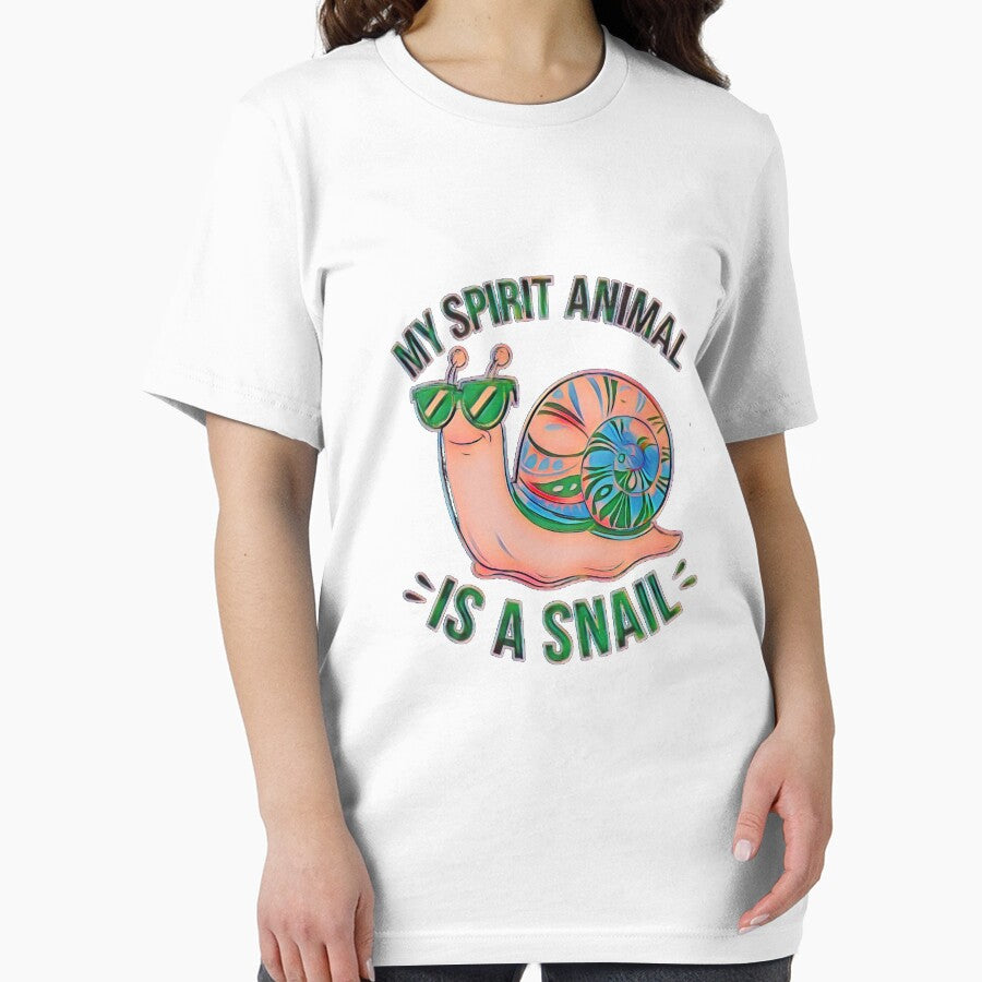 My Spirit Animal Is a Snail Slow Life Quote #3 by creativerooney