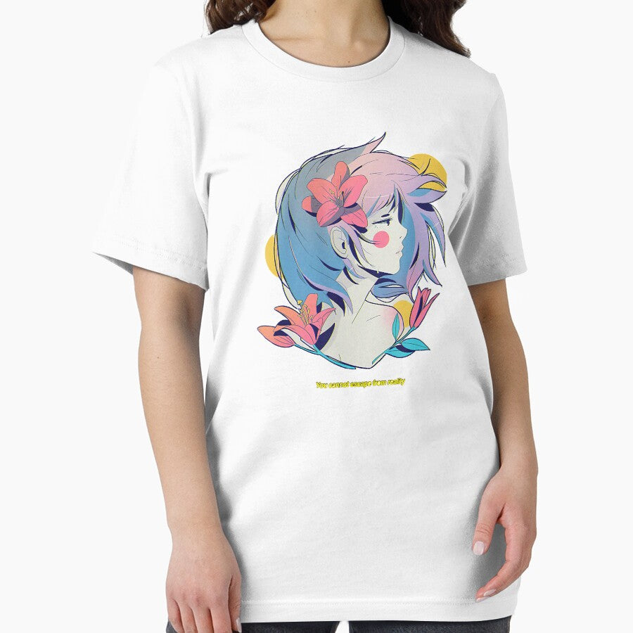 Aesthetic Sad Anime Girl Japanese Retro Lofi Vaporwave Waifu by Jorisdebeys