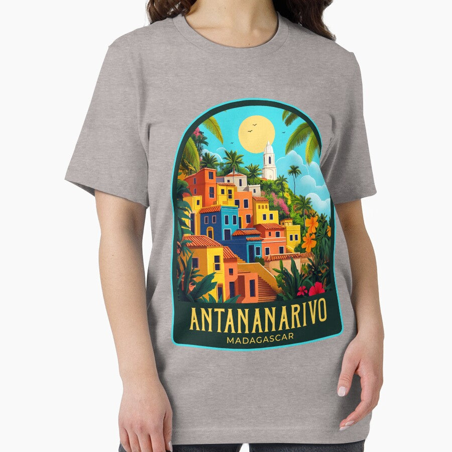 Antananarivo Vintage Travel Illustration by HomeLivingCo