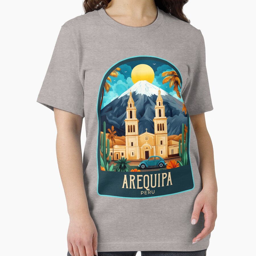 Arequipa Vintage Travel Illustration by HomeLivingCo