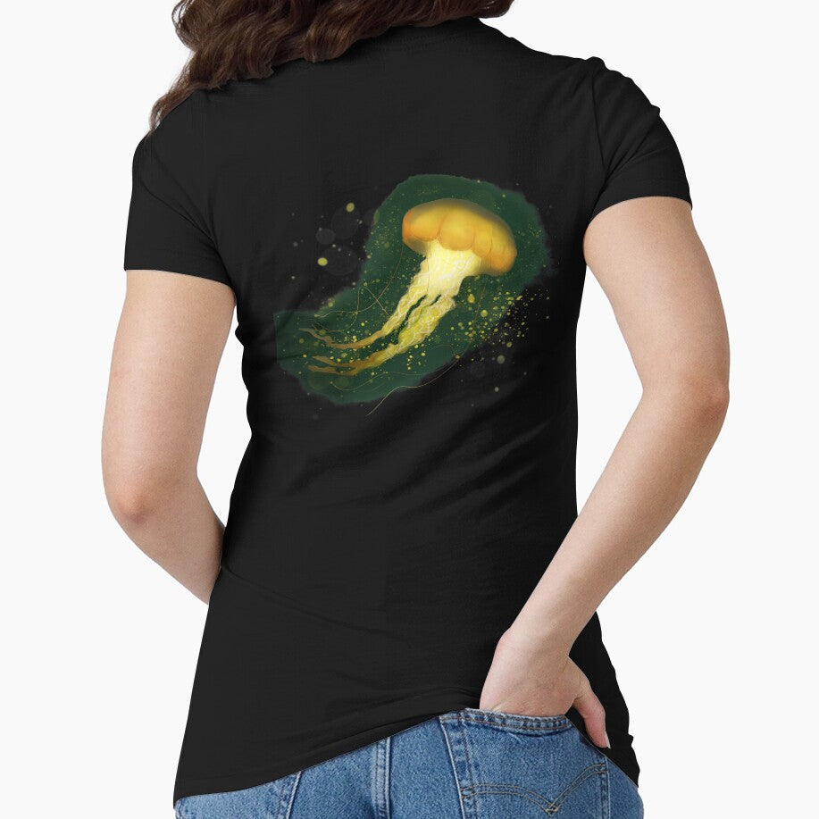 Yellow Jellyfish by JuncoPuff