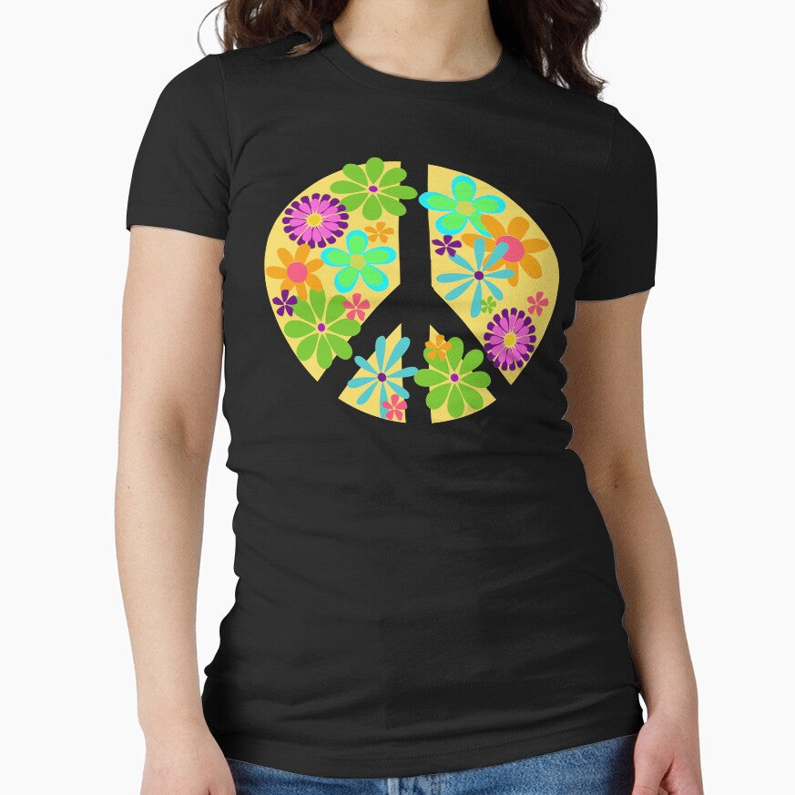 Peace Out Groovy Peace Sign by Gidget26