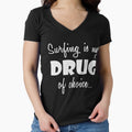 Surfing Love Surfer Birthday Drug of Choice by smily-tees