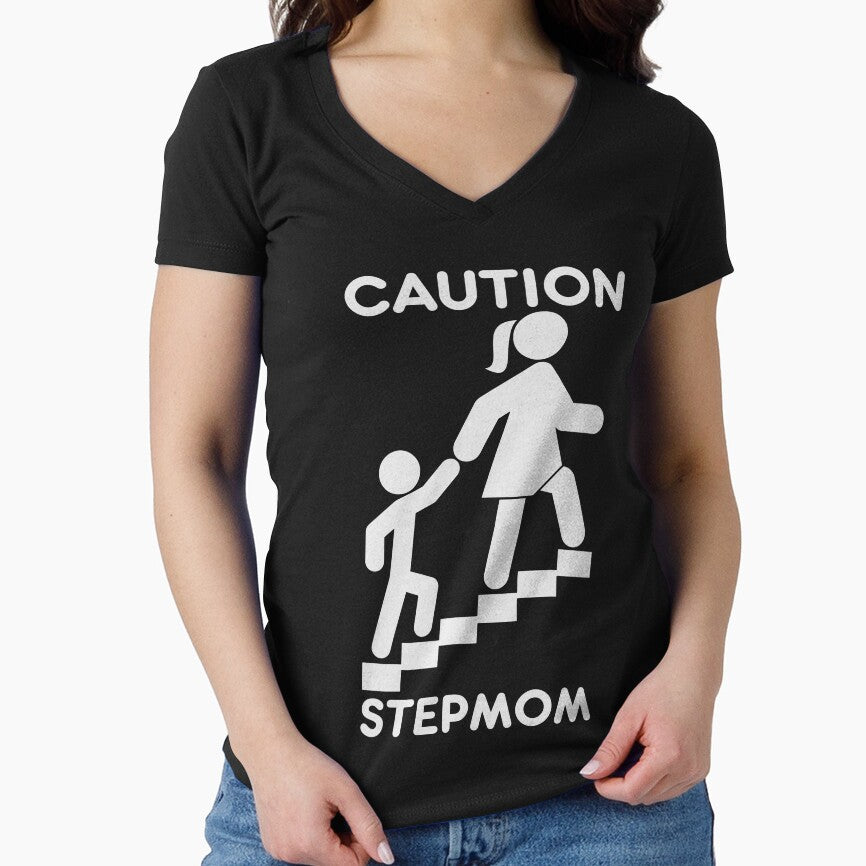 Funny Stepmother Step Mom Caution Stepmom Warning Sign by GrandeDuc