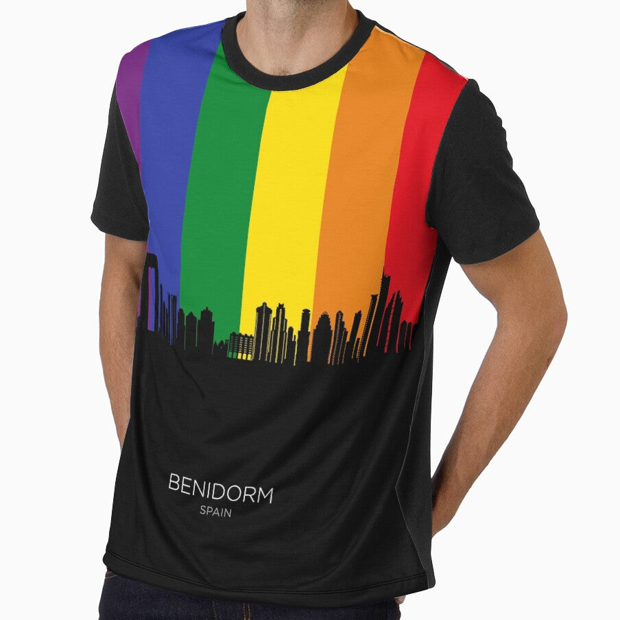 Benidorm Spain Skyline by ArtPrints