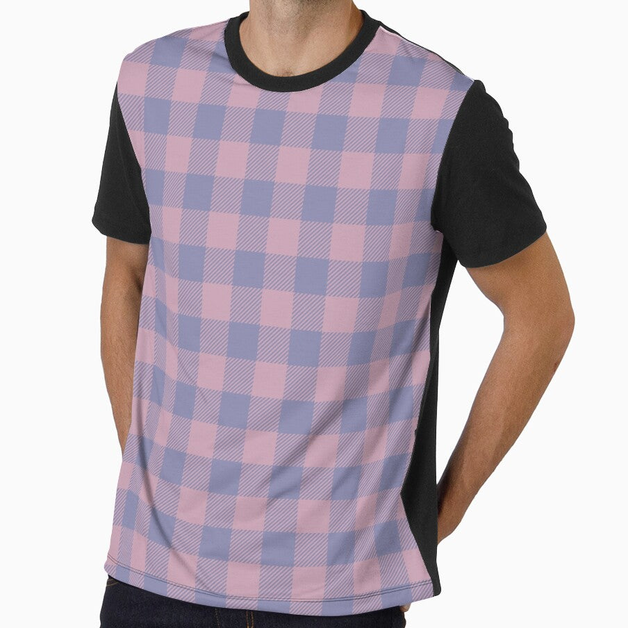 Purple Gingham Pattern by The Innocent Ghost Project