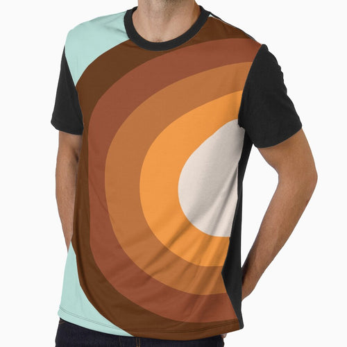 70s Groovy Vintage Rainbow Aesthetic Concept Art by likebakerdo