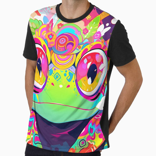 "Y2K Aesthetic - Technicolor Toad Delight by Cosmic-Canvases