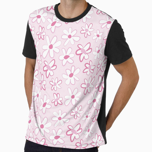 90s 2000s y2k cute flower pattern pastel pink by blomastudios