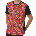 70s Retro Doodles on Black by dKarthdesign