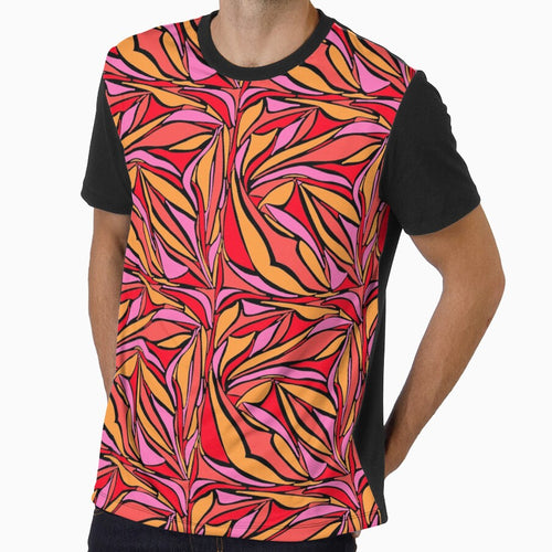 70s Retro Doodles on Black by dKarthdesign