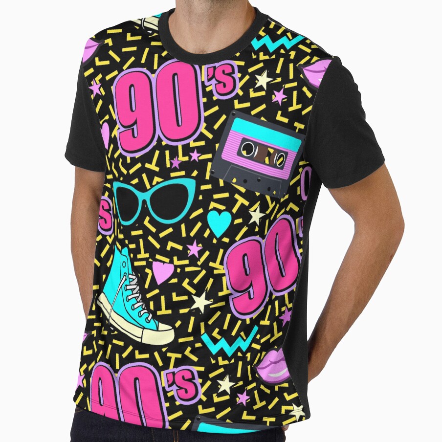 Aesthetic 90's Pattern by SAVWIS