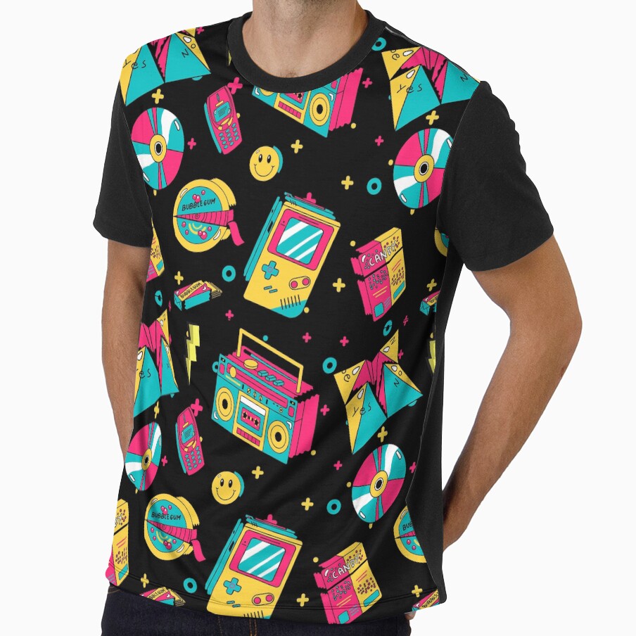 Vintage Retro 90s Pattern by SAVWIS