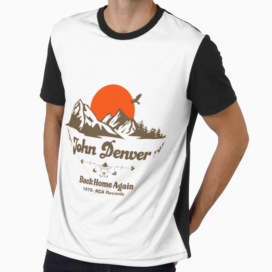 John Denver- Back Home Again Vintage Design by Trantranpeter